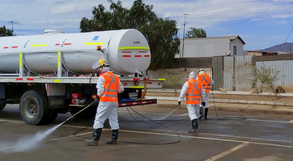 Comenzaron las fumigaciones la comuna de de Almagro – NOSTÁLGICA FM