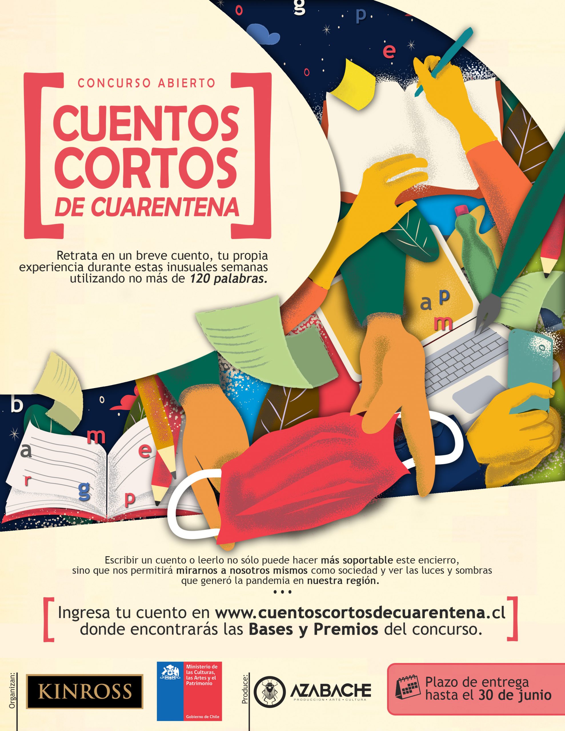 Más de 500 historias ya suma el concurso “Cuentos Cortos de Cuarentena