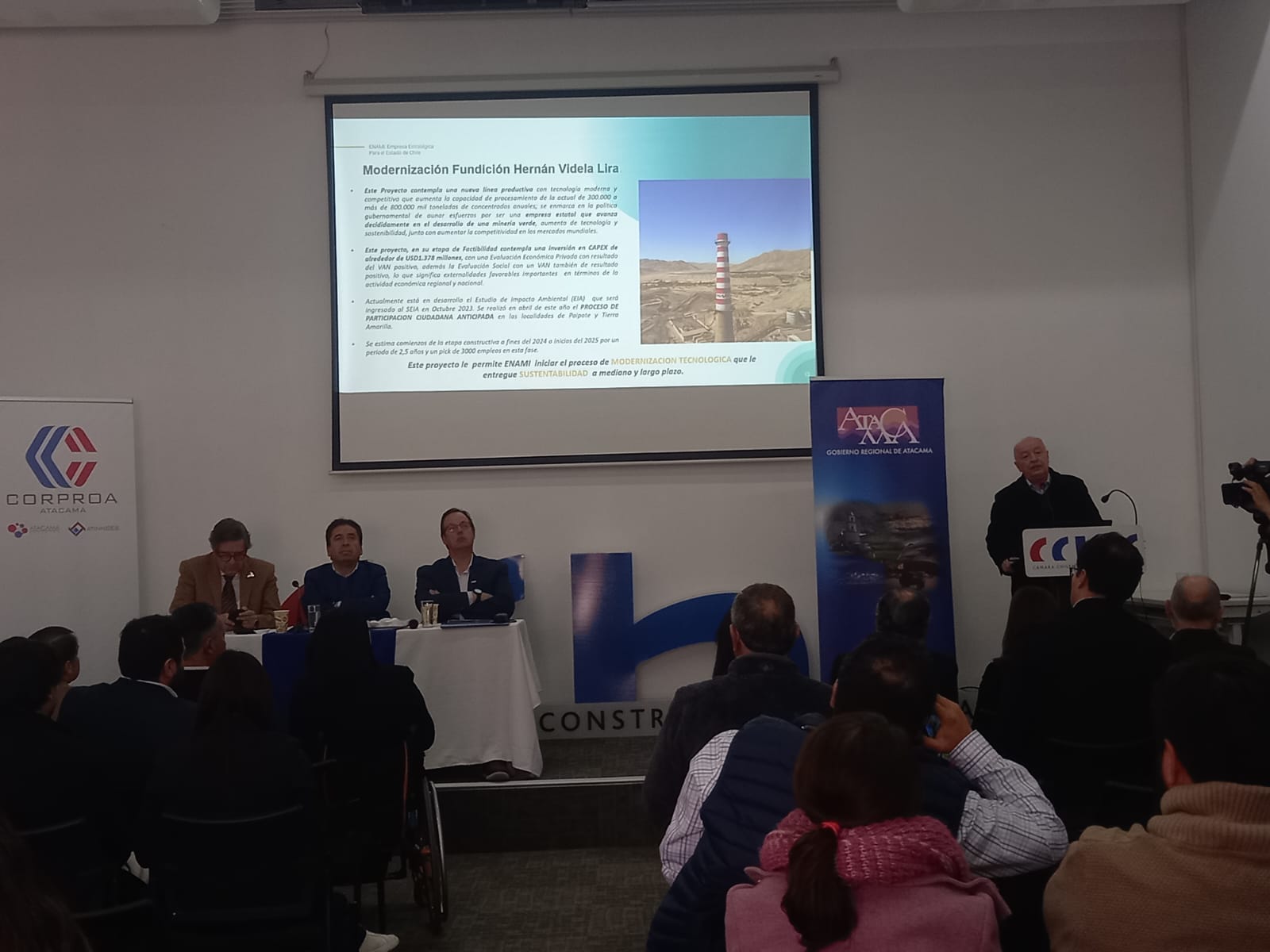 Obras de modernización de la Fundición Hernán Videla Lira iniciarían en