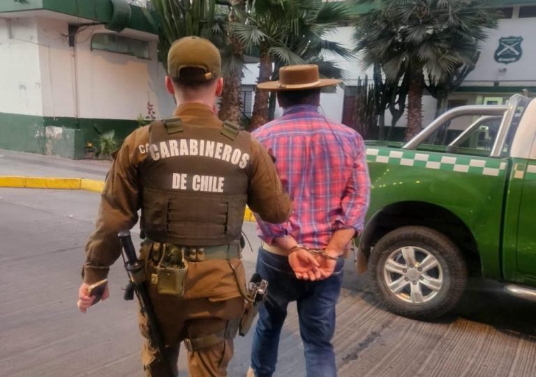 Personal COP detiene a prófugo en Copiapó por abuso sexual a menor